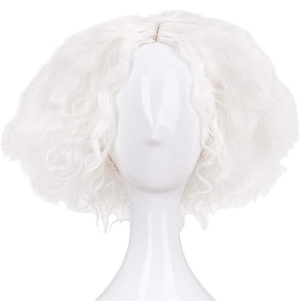 White Mad Scientist Wig